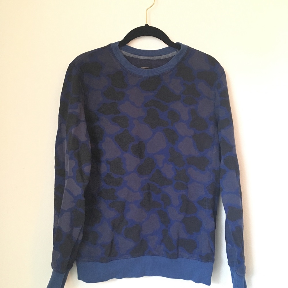 APO (Urban Outfitters) blue sweatshirt